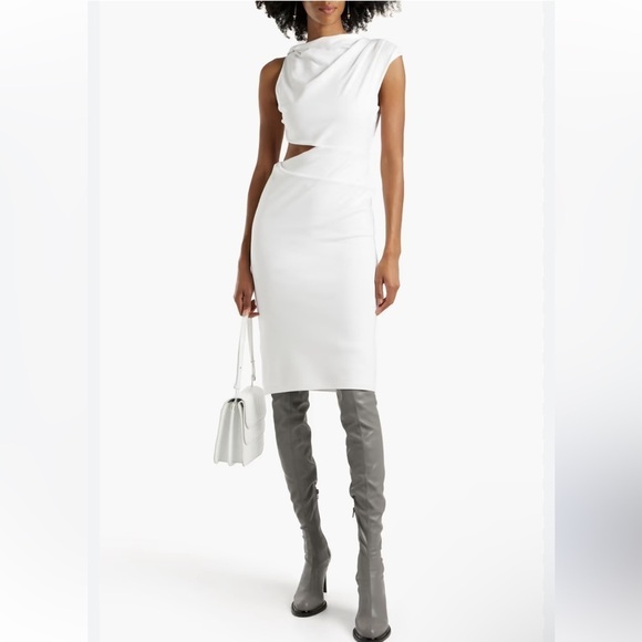 New! Et Ochs Chloe Waist Cut Out Dress 🤍 sz 12 NWT! - Picture 6 of 15